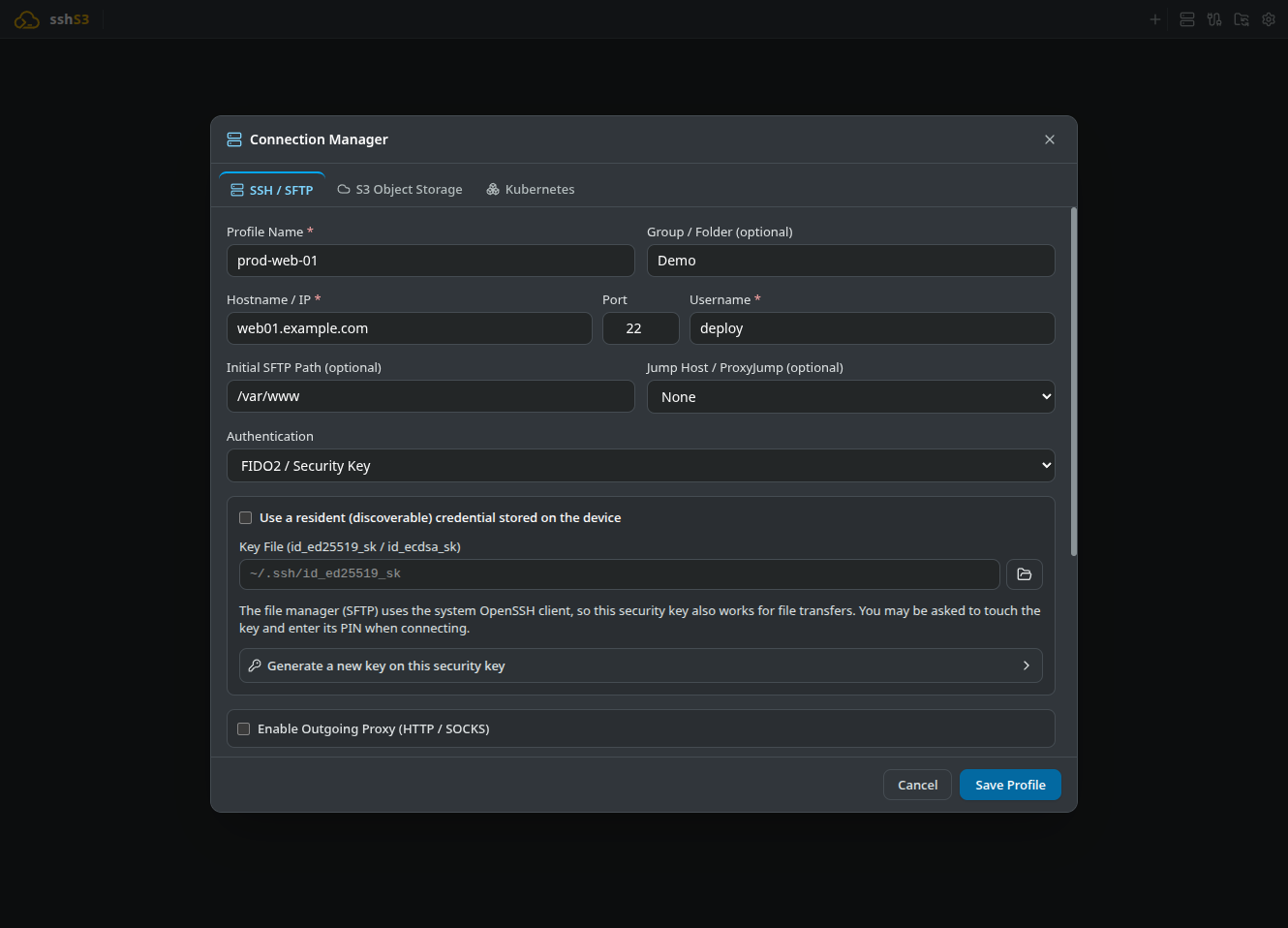 FIDO2 Authentication